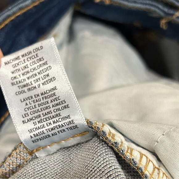 NWT Tinseltown Cargo Wide Leg Jeans Blue Denim Elastic Waist Juniors Size 3/26” - Picture 8 of 10